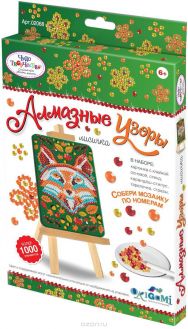 Чудо-творчество Картина мозаикой Лиса