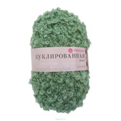 Пряжа для вязания Пехорка "Буклированная", цвет: зеленое яблоко (09), 200 г, 220 м, 5 шт