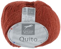 Пряжа для вязания Cheval Blanc "Quito", цвет: кирпичный (309), 100 м, 50 г