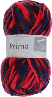 Пряжа для вязания Cheval Blanc "Prima", цвет: красный, синий, фиолетовый (401), 171 м, 200 г