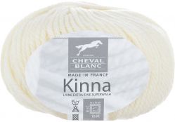 Пряжа для вязания Cheval Blanc "Kinna", цвет: молочный (059), 85 м, 50 г