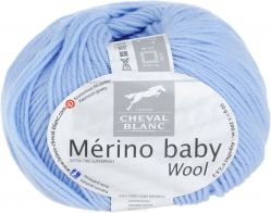 Пряжа для вязания Cheval Blanc "Merino Baby", цвет: голубой (291), 200 м, 50 г