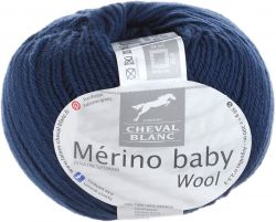 Пряжа для вязания Cheval Blanc "Merino Baby", цвет: синий (307), 200 м, 50 г