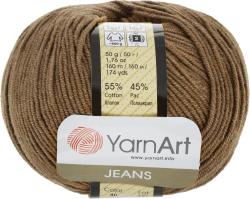 Пряжа для вязания YarnArt "Jeans", цвет: коричневый (40), 160 м, 50 г, 10 шт