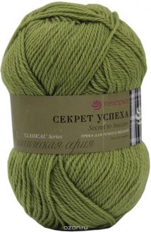 Пряжа Пехорка "Секрет успеха", цвет: светлый горох (342), 250 м, 100 г, 10 шт