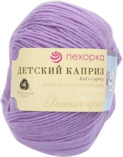 Пряжа для вязания Пехорка "Детский каприз", цвет: фиалка (179), 225 м, 50 г, 10 шт