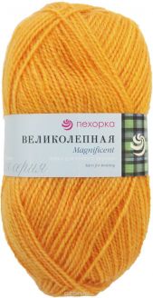 Пряжа Пехорка "Великолепная", цвет: листопад (340), 300 м, 100 г, 10 шт