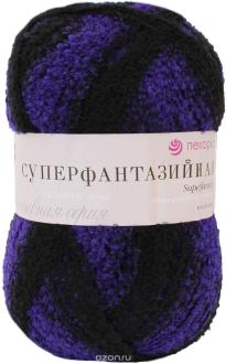 Пряжа "Суперфантазийная" 360гр. 830м. (50%шерсть, 48%акрил, 2%п/а.). 360054_122М_122 М