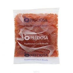 Бисер Preciosa "Ассорти", непрозрачный, цвет: оранжевый (15), 10/0, 50 г