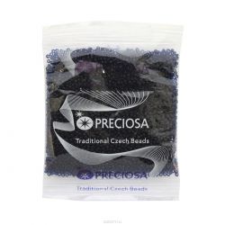 Бисер Preciosa "Ассорти", непрозрачный, цвет: синий (06), 10/0, 50 г