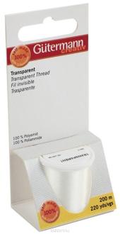 Моно-нить "Guetermann", цвет: белый, 200 м. 135193_795941-111