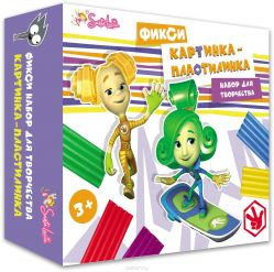 Santa Lucia Набор для творчества Картинка-пластилинка