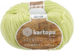 Пряжа для вязания Kartopu "Merino Yun", цвет: фисташковый (K366), 170 м, 100 г, 5 шт