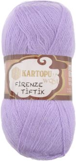 Пряжа для вязания Kartopu "Firenze Tiftik", цвет: ярко-сиреневый (K708), 525 м, 100 г, 5 шт