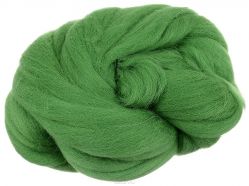 Шерсть для валяния "Gamma", цвет: киви (1362), 50 г