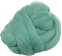 Шерсть для валяния "Gamma", полутонкая, цвет: мята (3855), 50 г