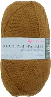 Пряжа для вязания Пехорка "Народная", цвет: горчица (447), 220 м, 100 г, 5 шт