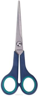 Brauberg Ножницы Soft Grip с мягкими вставками 16,5 см