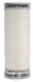 Нить Guetermann "Sulky Rayon 40", цвет: серый, 200 м. 135274_1102