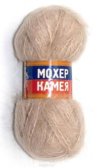 Пряжа "Камея мохер" начес. 50 г, 100 м. (60% мохер, 20% шерсть,20% виск.). 136072_005