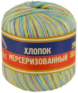 Пряжа "Хлопок мерсеризованный" 50 г, 220 м. (100% хлопок). 136093_242 разн.6