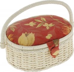 Шкатулка для рукоделия Grace & Glamour "Zic-Zac", 23,5 х 18,5 х 11 см. 551442/XA-02130
