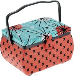 Шкатулка для рукоделия Prym "Иголки и Булавки", 27 x 17 x 16 см