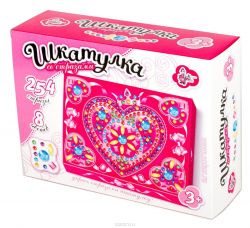 Десятое королевство Набор для декорирования Шкатулка Сердечко 01763