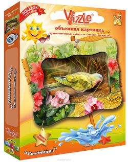 Vizzle Kids Объемная картинка Соломинка