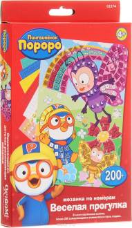 Оригами Мозаика Pororo Веселая прогулка