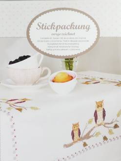 Набор для вышивания крестом Rico Design "Салфетка", 80 х 80 см. 68273-52-22