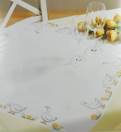Набор для вышивания крестом Rico Design "Салфетка", 90 х 90 см. 78781-52-21