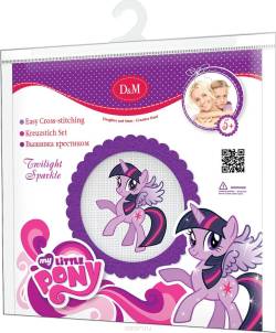 D&M Набор для вышивания крестиком My Little Pony Сумеречная Искорка