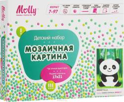 Molly Картина мозаикой Панда