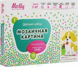Molly Картина мозаикой Щенок