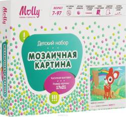 Molly Картина мозаикой Олененок