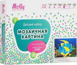 Molly Картина мозаикой Подводный мир