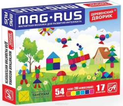 Mag-Rus Мозаика магнитная Деревенский дворик