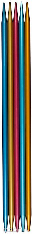 Спицы чулочные Addi "Colibri", сверхлегкие, диаметр 3,75 мм, длина 15 см, 5 шт