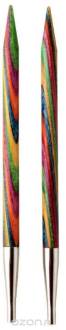 Спицы KnitPro "Symfonie", деревянные, съемные, диаметр 5 мм, длина тросика 28-126 см, 2 шт