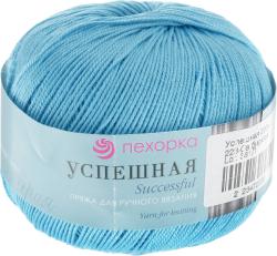 Пряжа для вязания Пехорка "Успешная", цвет: светлая бирюза (223), 220 м, 50 г, 10 шт