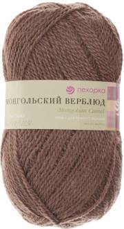 Пряжа для вязания Пехорка "Монгольский верблюд", цвет: верблюжий (412), 300 м, 100 г, 10 шт