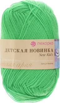 Пряжа для вязания Пехорка "Детская новинка", цвет: экзотика (65), 200 м, 50 г, 10 шт