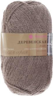 Пряжа для вязания Пехорка "Деревенская", цвет: темная верба (388), 250 м, 100 г, 10 шт
