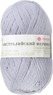 Пряжа для вязания Пехорка "Австралийский меринос", цвет: перламутр (276), 400 м, 100 г, 5 шт