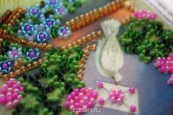 Набор для вышивания бисером Абрис Арт "С любовью", 8,4 х 11 см