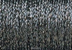 Нитки Kreinik "Very Fine", цвет: темно-серый (0010HL), №4, 11 м