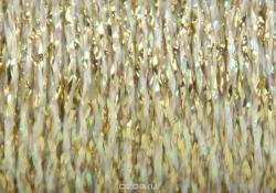 Нитки Kreinik "Very Fine", цвет: серебристый, золотистый (3232), №4, 11 м