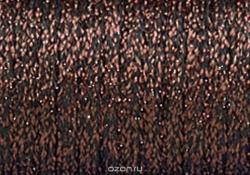 Нитки Kreinik "Very Fine", цвет: коричневый (0022), №4, 11 м