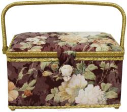 Шкатулка для рукоделия "Grace & Glamour", 17 х 28,5 х 17 см. BN4720